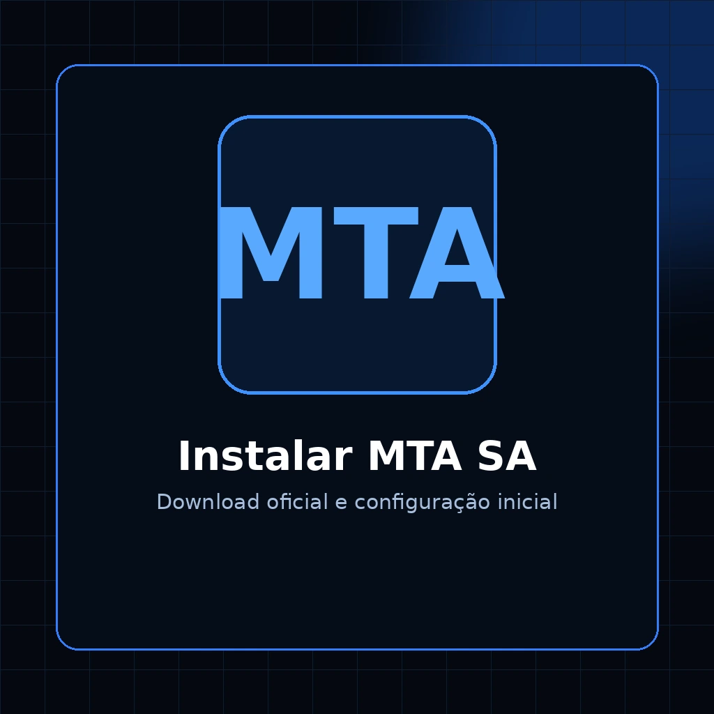Como Instalar o MTA SA no PC